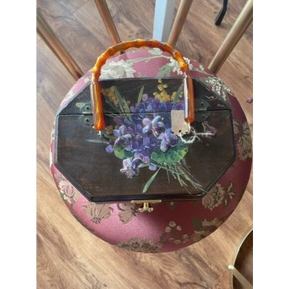 No Brand Handbags - Vintage Wooden Purse